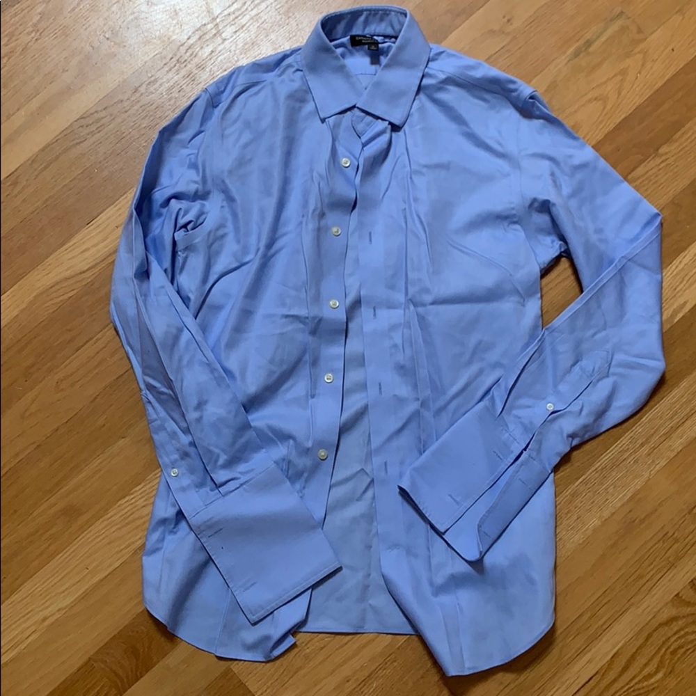 Banana Republic slim fit, French cuff